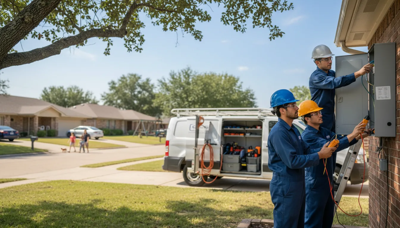 Certified electrician providing emergency electrical services in Wabash, AR